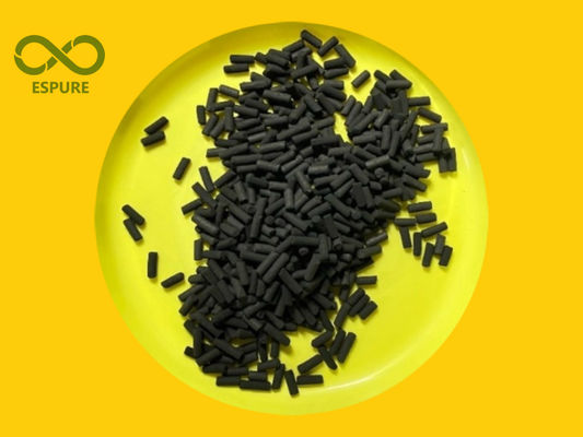 kupować H2S Pojemność 0,150 g/cm3 Impregowana peletka węgla aktywnego do adsorpcji kwasów gazowych online manufacture